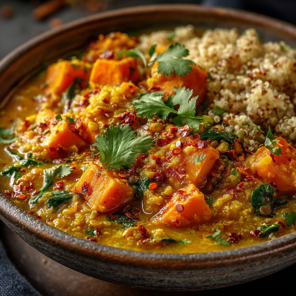 A bowl of food with a variety of ingredients.