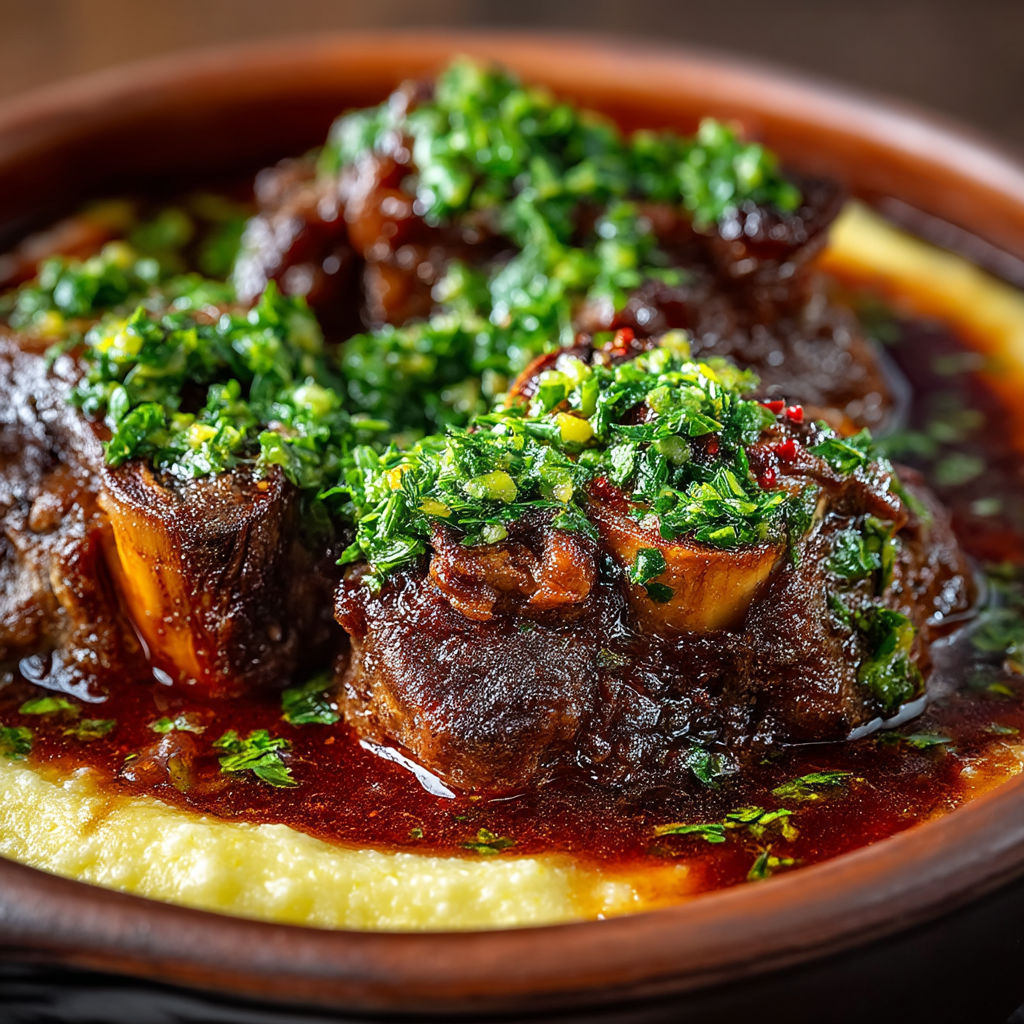A bowl of meat with green toppings.
