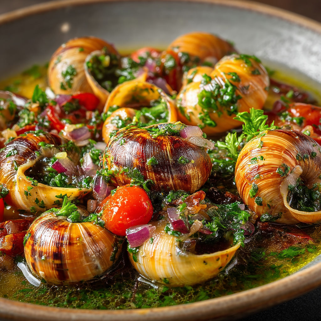 A bowl of food with a variety of ingredients.