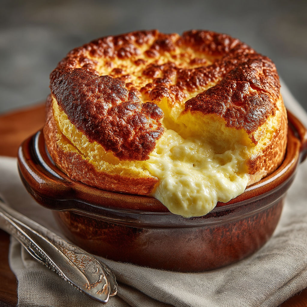 A bowl of food with a spoon in it.