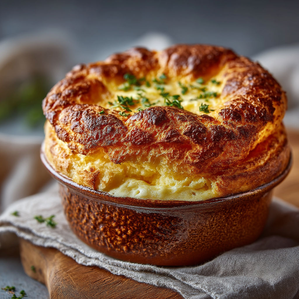 A bowl of food with a green herb on top.