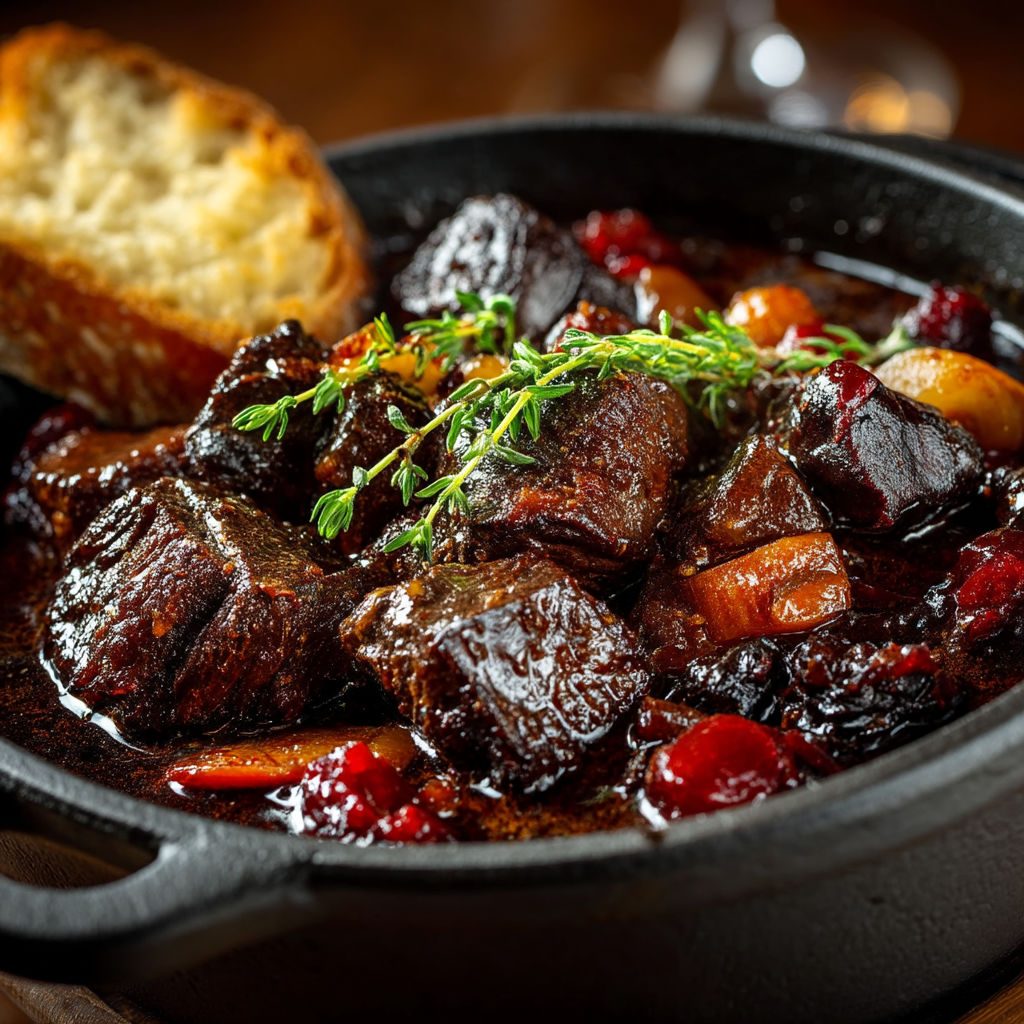 Une recette de civet de chevreuil d'Olivier Nasti.