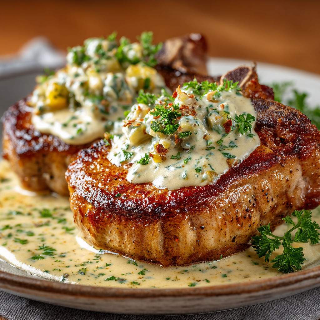 Une image de viande grillée avec des légumes et une sauce.