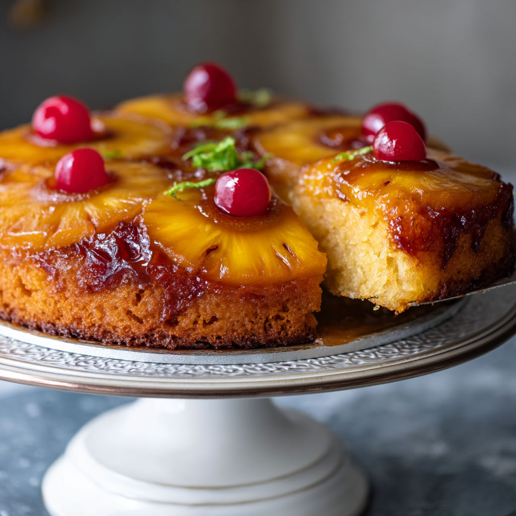 Une tarte aux fruits sur un plateau.