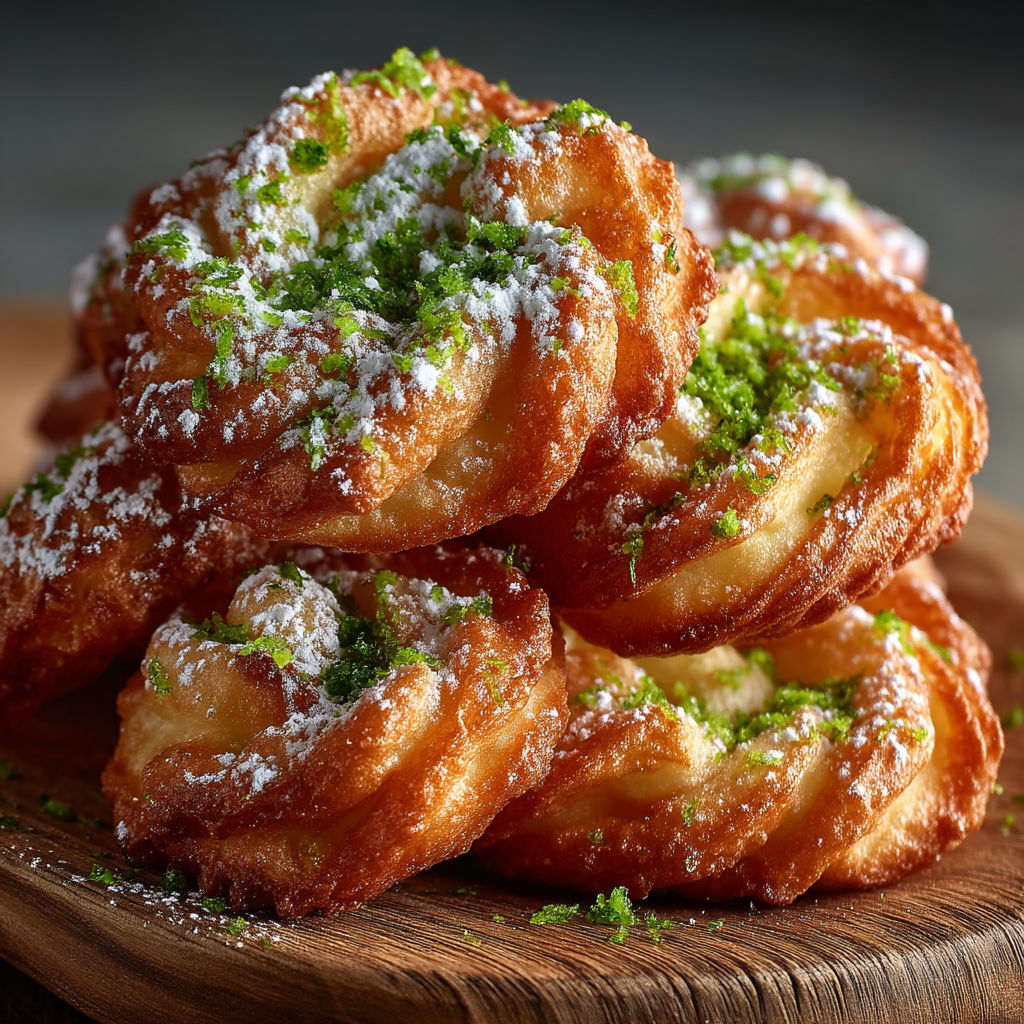 Ma recette des bugnes aux agrumes.