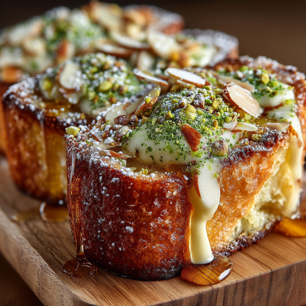 Une tarte aux noix et au chocolat.