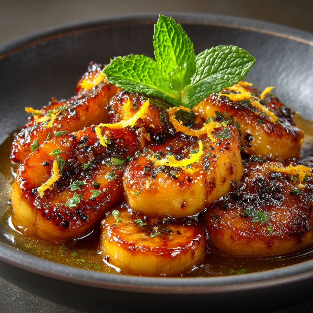 Bananes suzette dans un bol.