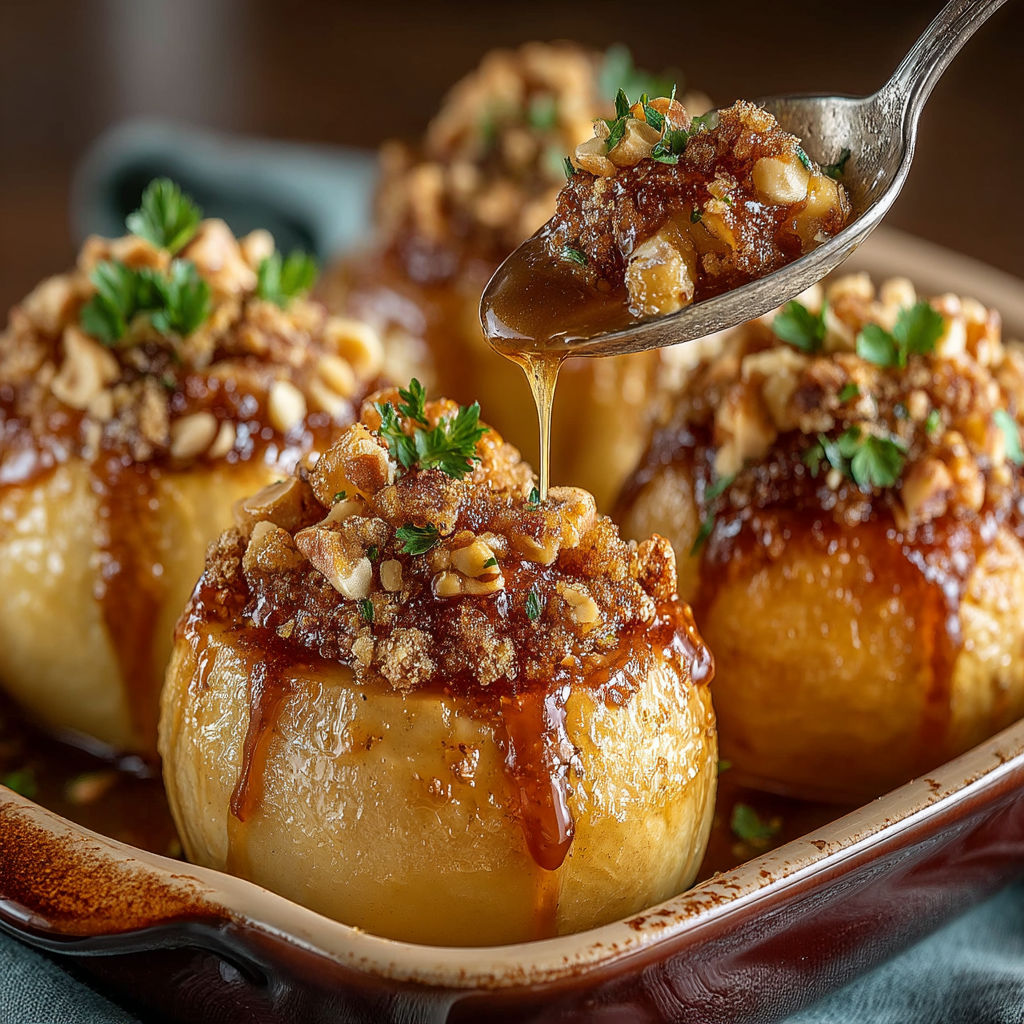 Ma recette de pommes pralinées.