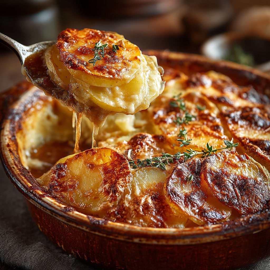 Une pâte de pommes de terre est servie dans un bol en terre.