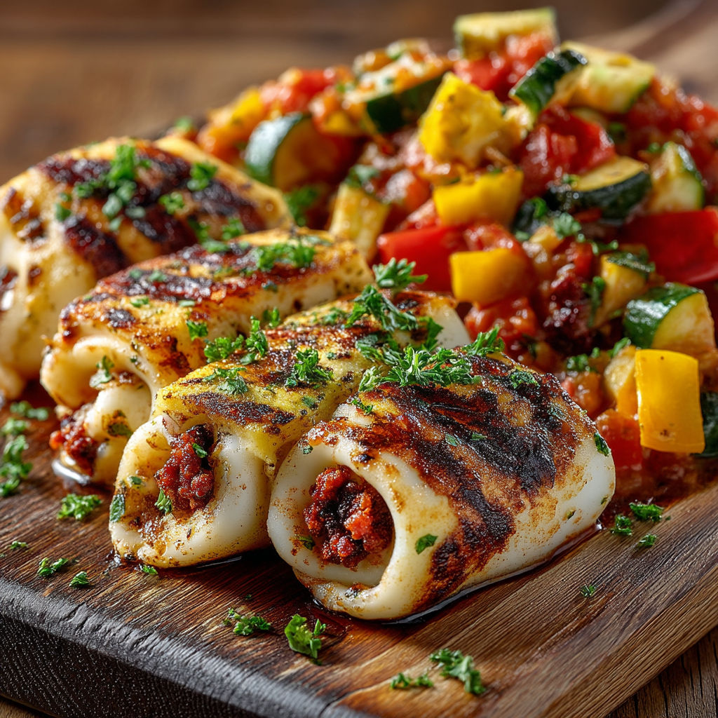 Descriptions de plats de fruits et légumes.