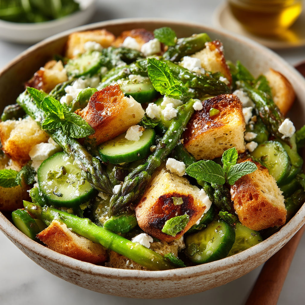 Une salade de cucumbers et de pommes de terre.