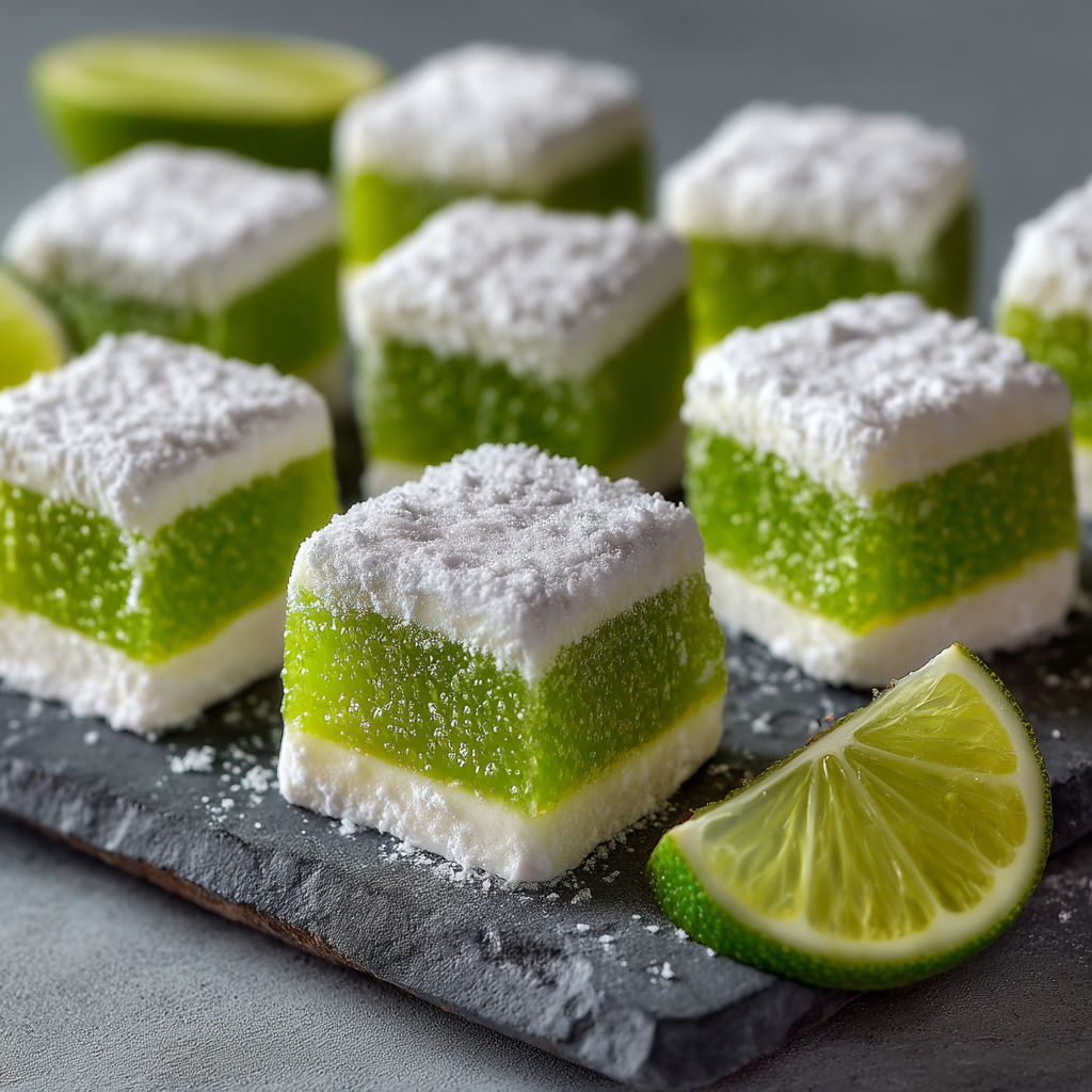 Des gâteaux au citron vert de Christophe Felder.