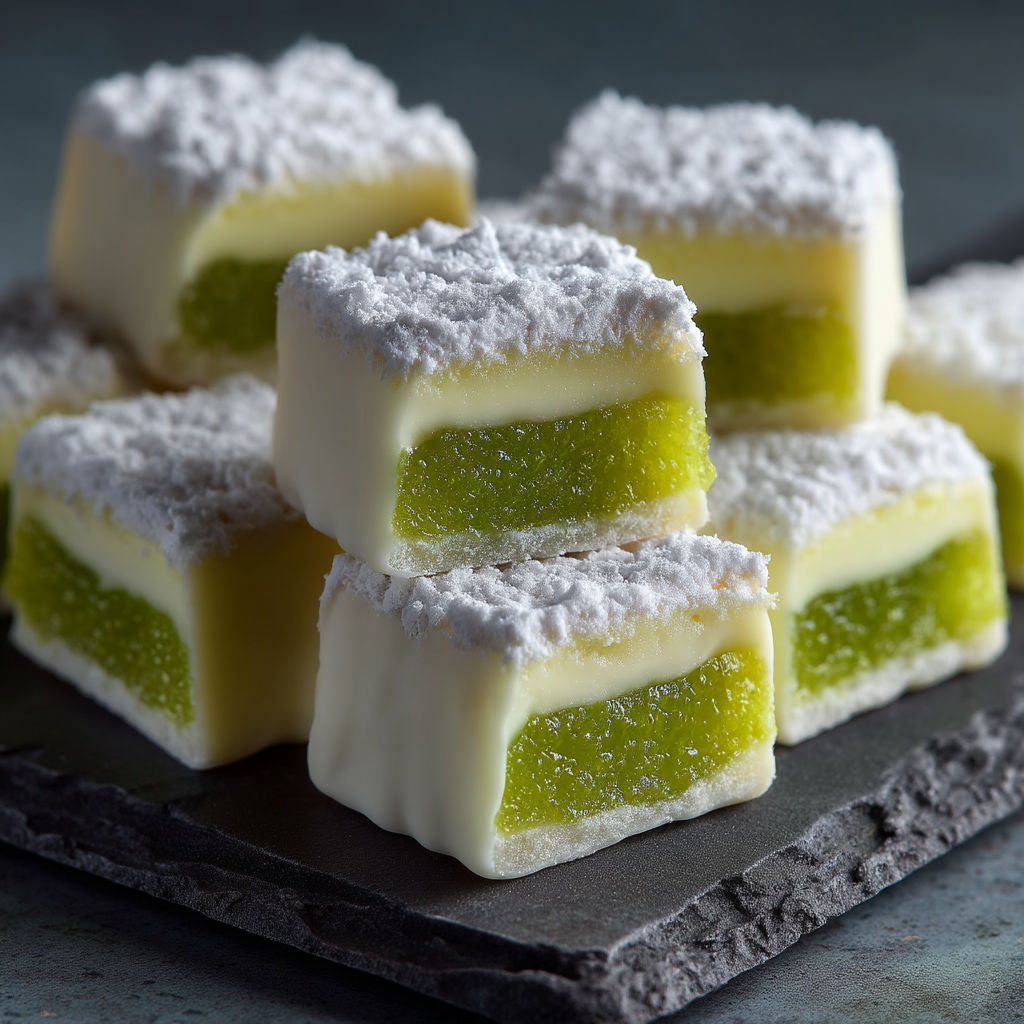 Des gâteaux au citron vert de Christophe Felder.