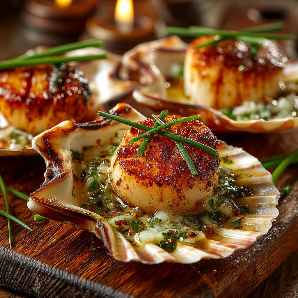 Un plat de moules et de concombre.