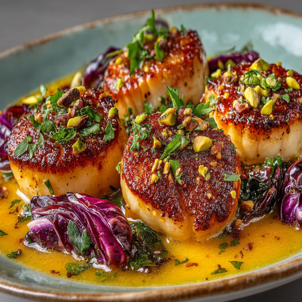 Un plat de moules et de légumes.