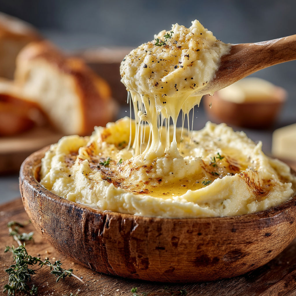 Une baguette de pain est sur une table.