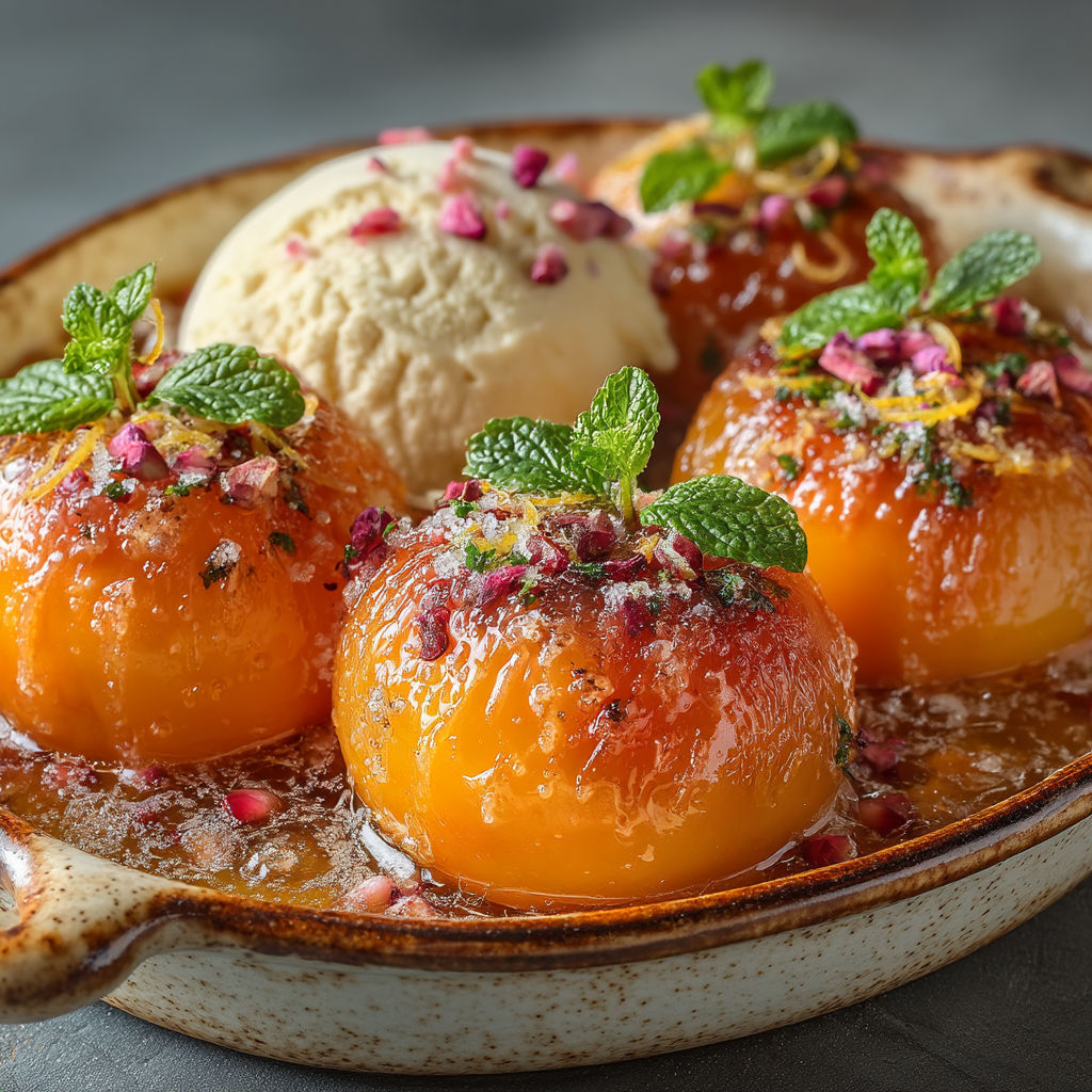 Une assiette de fruits rouges et de glace.