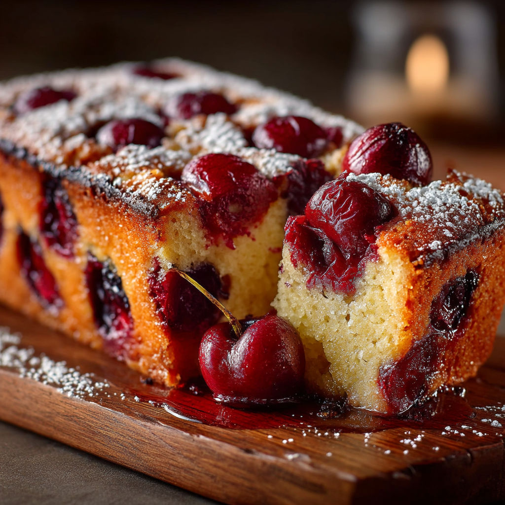 Une tarte aux cerises et aux fruits rouges sur une table.