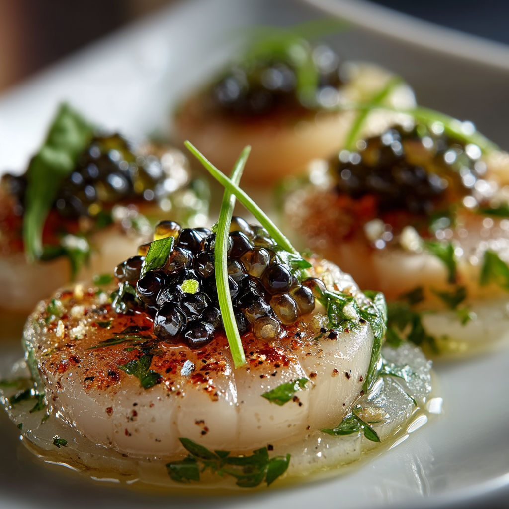 Plate of food with black olives.