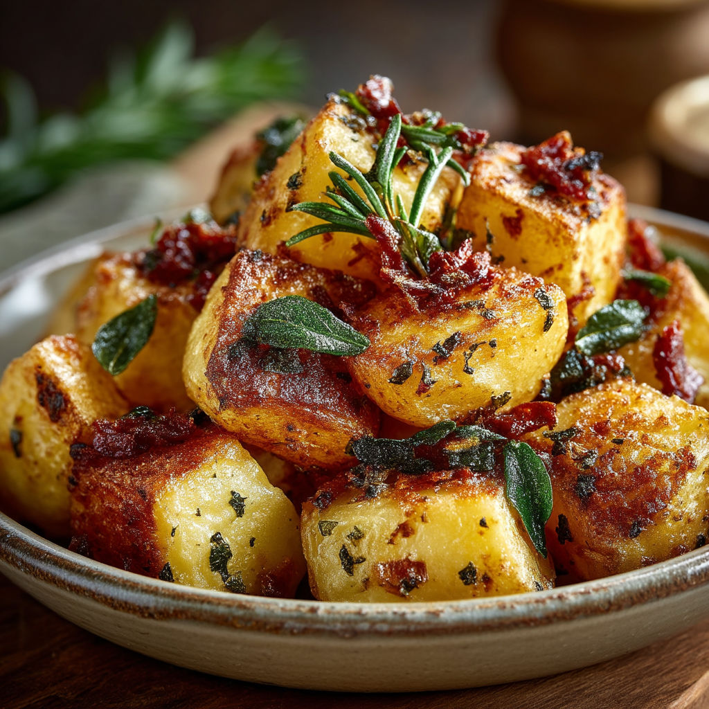 Une assiette de légumes grillés.