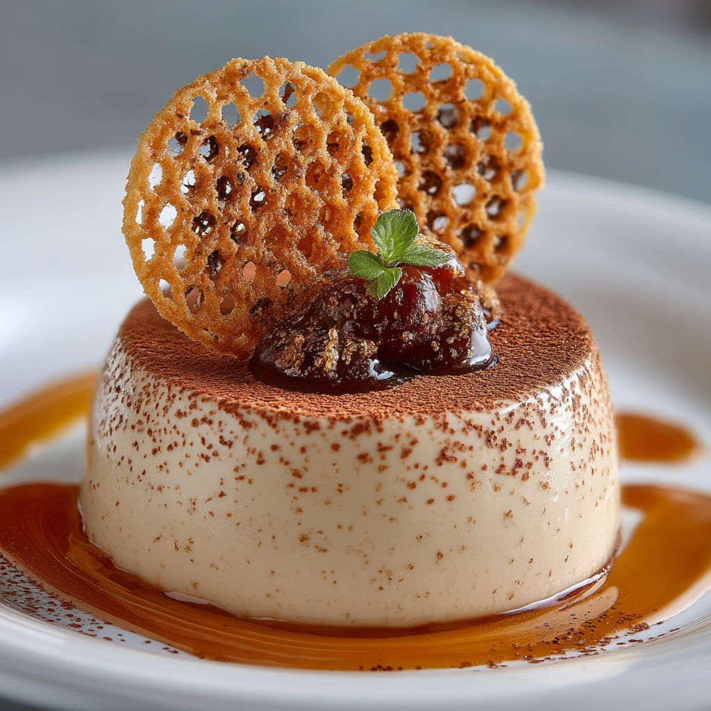 Une tarte au chocolat avec des croutons de chocolat et des fruits.