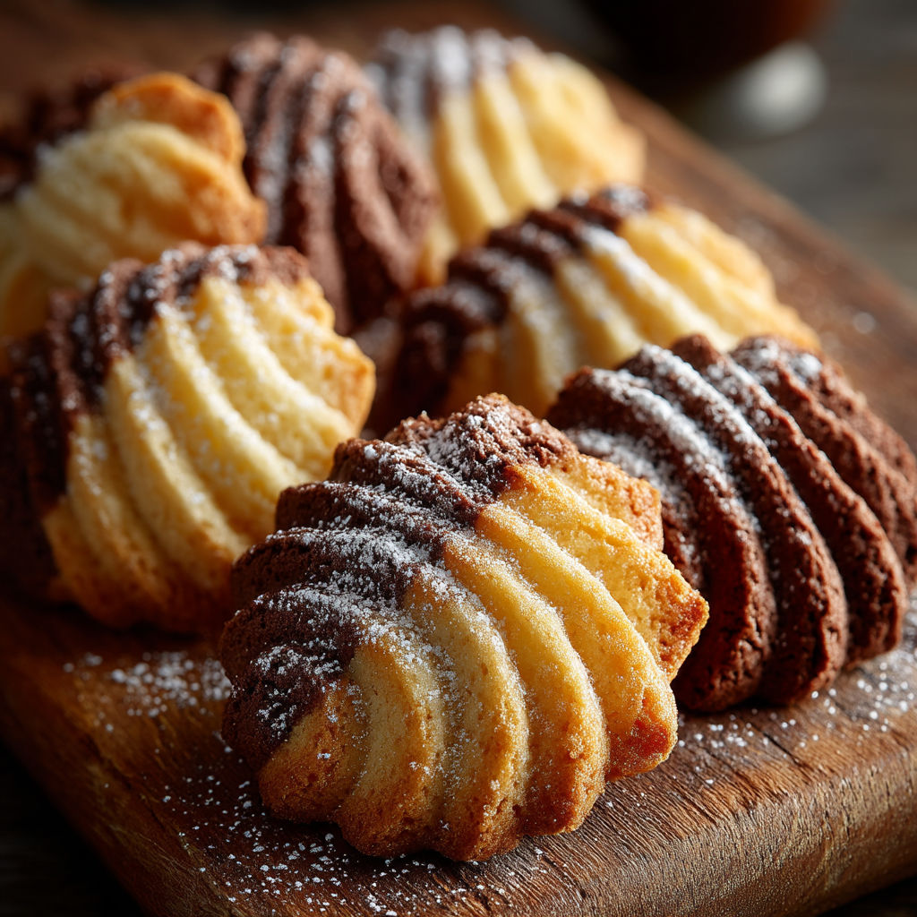 Des crêpes sucrées et salées sur une planche.