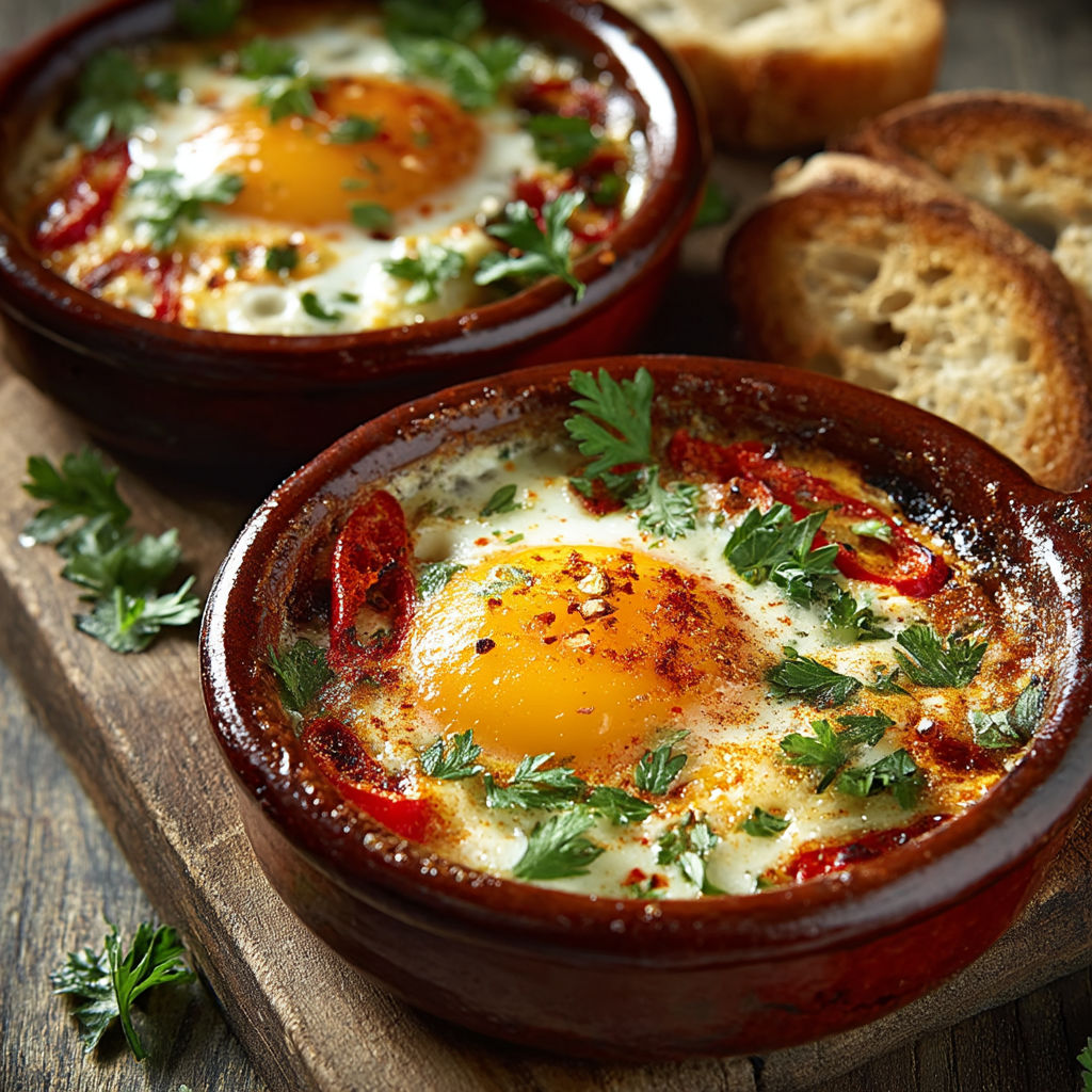 Un plat de poisson avec des légumes et des tranches de pain.