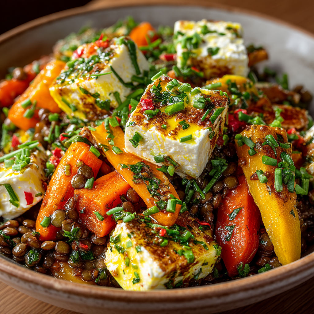 Une assiette de légumes et de fromage.