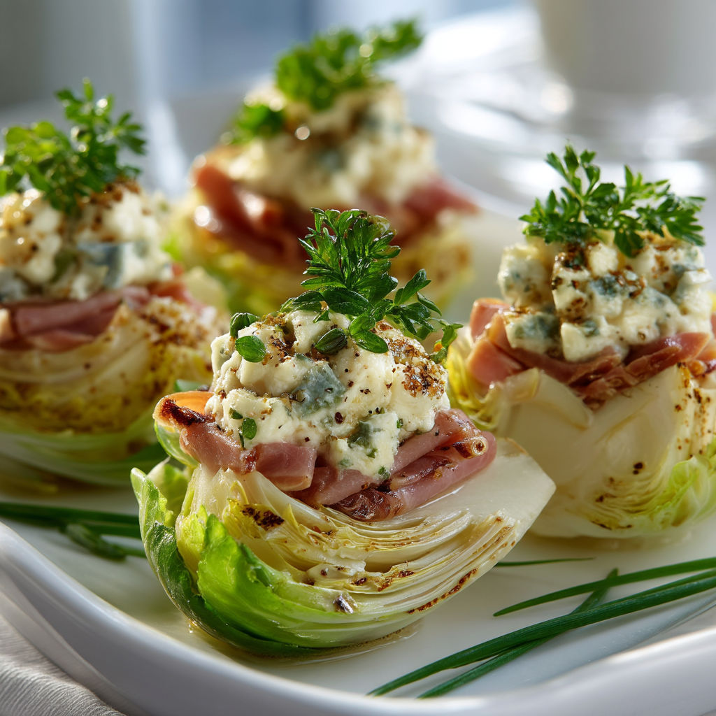 Plate of food with a blue sauce.