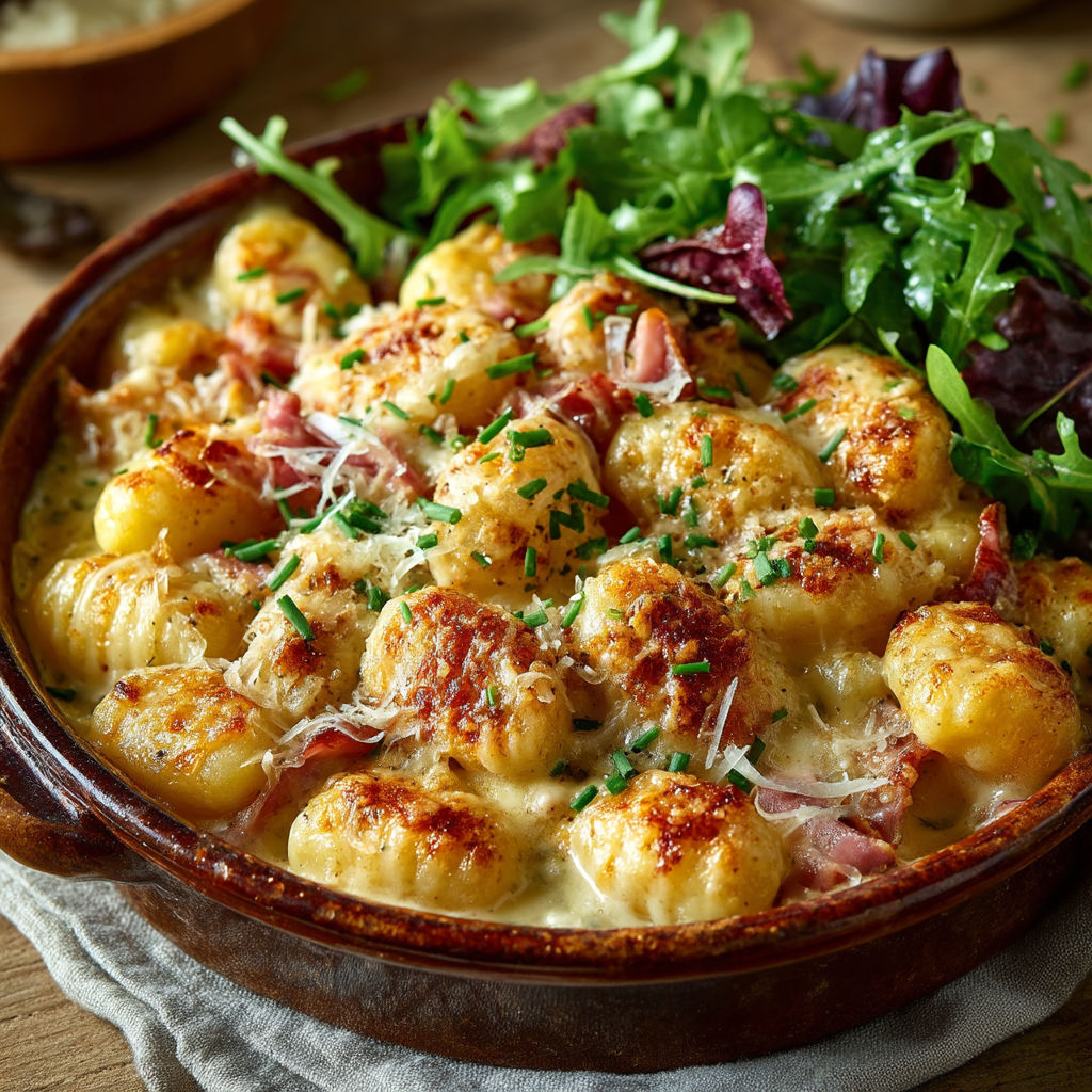 Gnocchi à la parisienne.
