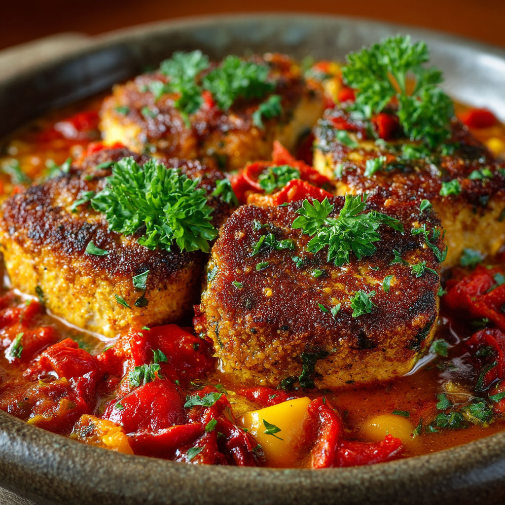 Une assiette de viande chaude avec des légumes.
