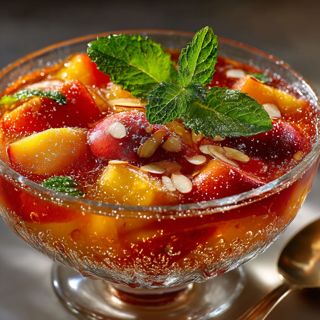 Ma recette de minestrone de nectarines.