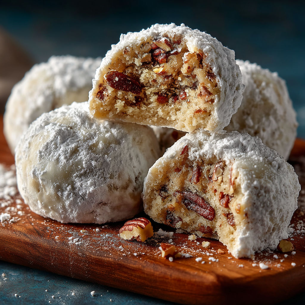 Des crêpes sucrées avec des noix et des raisins.