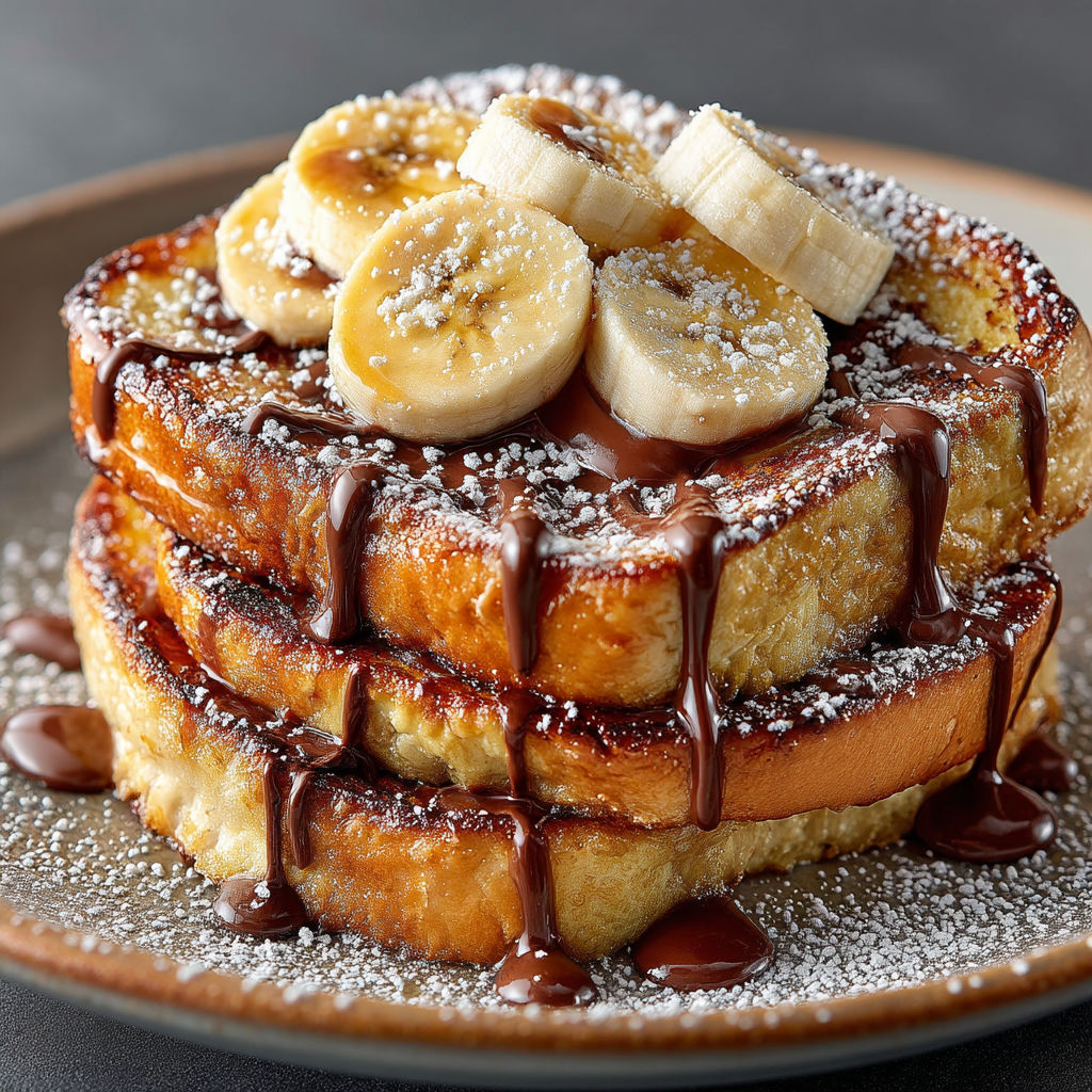 Une pâte à crêpes chocolat et banane.