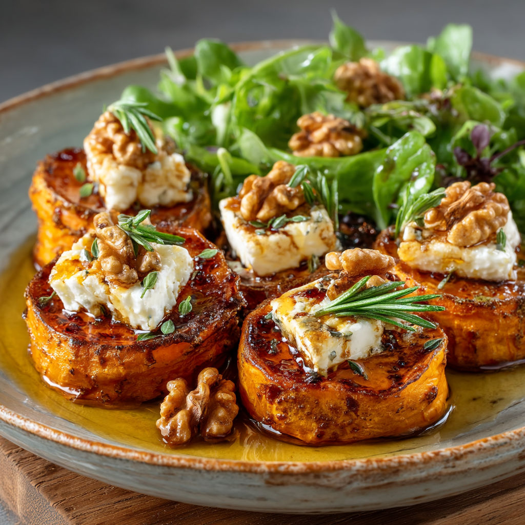 Une salade de laitue et de noix de cajou.