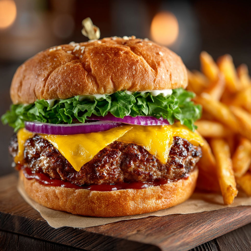 Une description de sandwich au fromage et aux pommes.