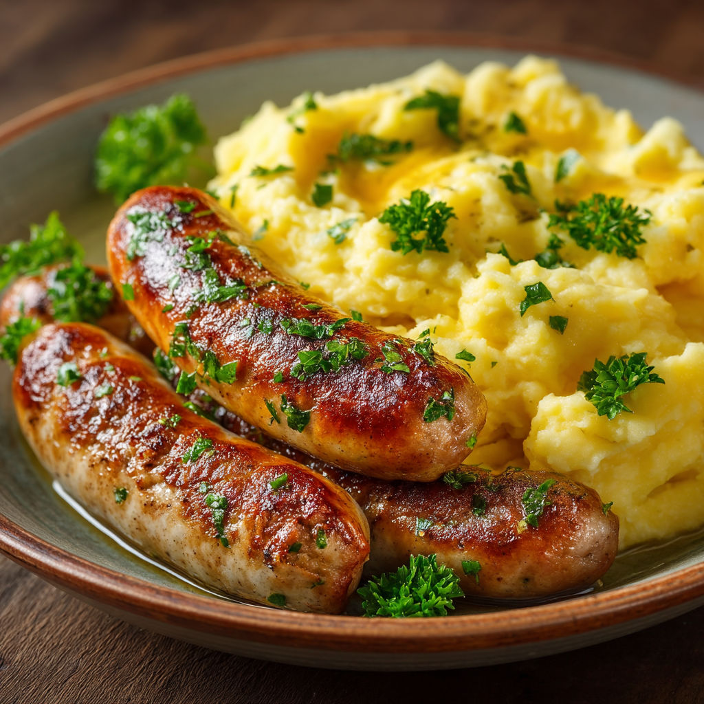 Une assiette de saumon grillé avec des pommes de terre et des herbes.