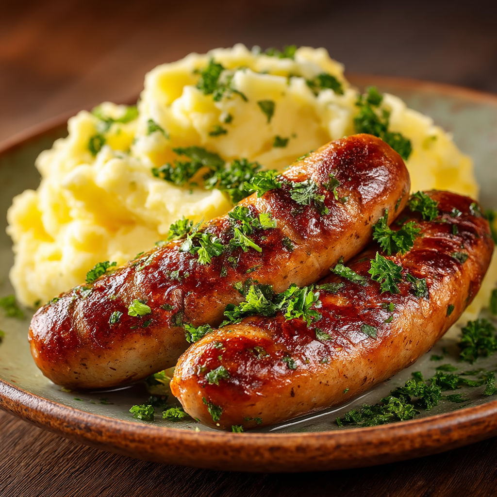 Une assiette de viande grillée et de pommes de terre.