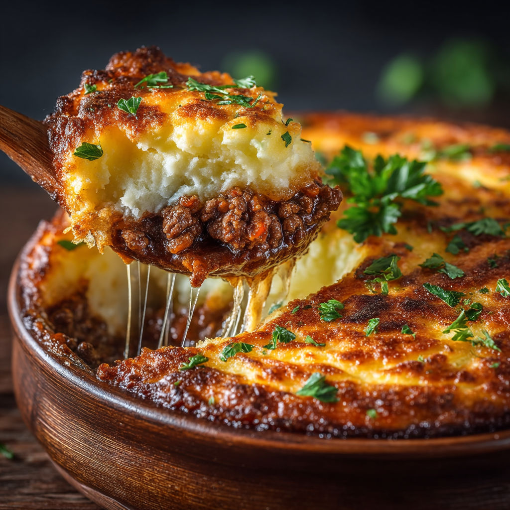Une tarte aux pommes est servie dans un plat en bois.