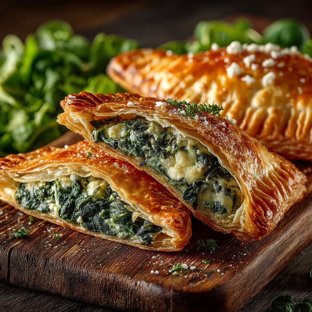 Descriptions de pains de pate et de salade.