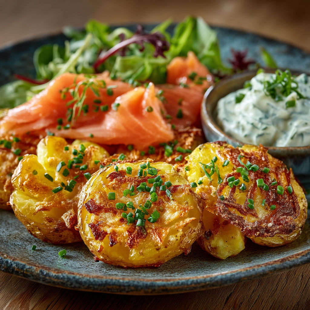 Une assiette de plats salés et gras.