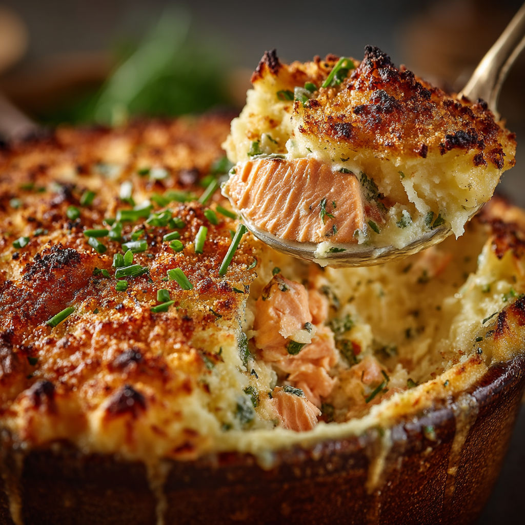 Une tasse de crêpes avec des herbes vertes.