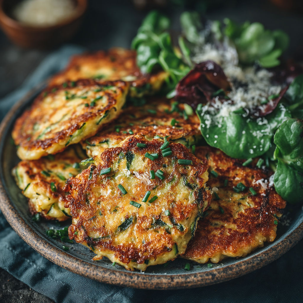 Une assiette de pâtes salées avec des légumes.