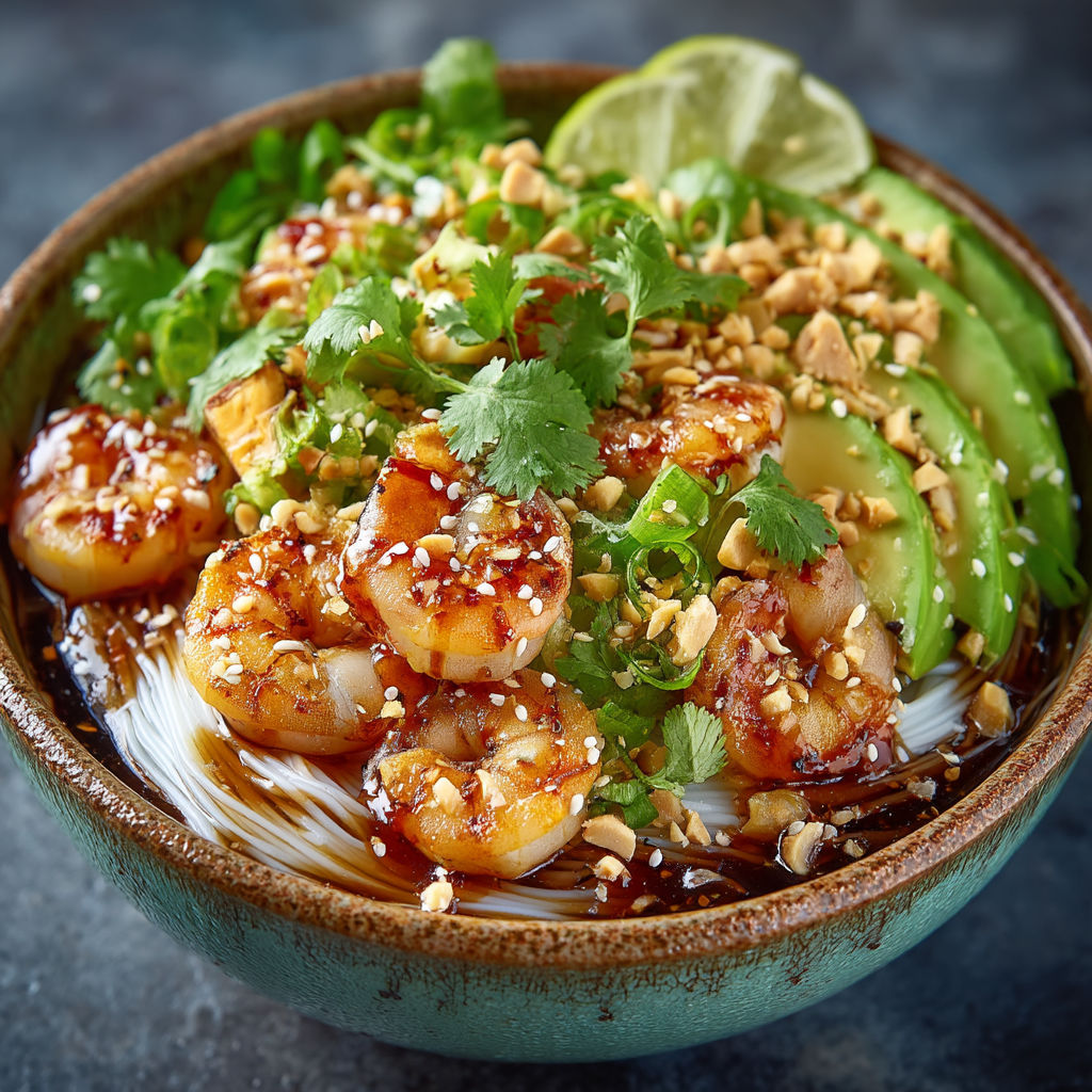 Un plat de sushi avec des légumes et des noix.