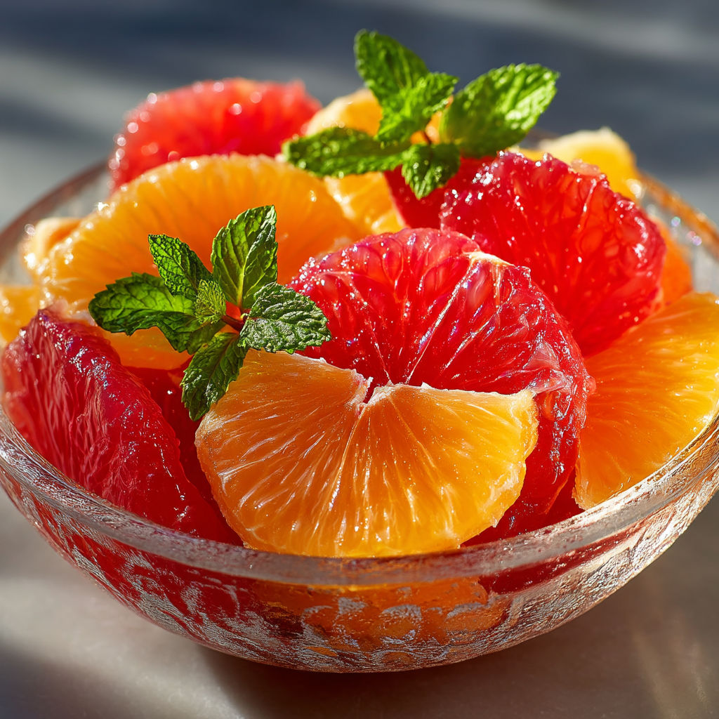 Duo d'agrumes dans un bol.