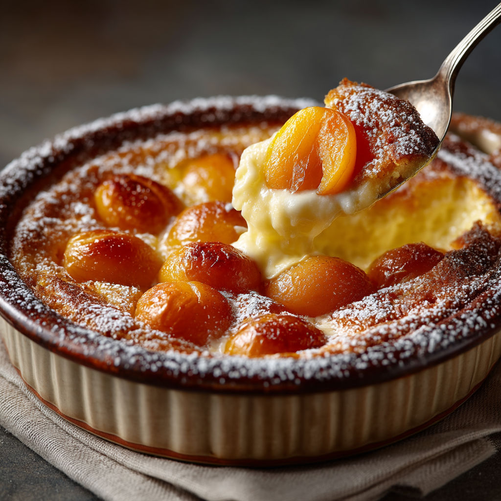 Une tarte aux fruits et crème.