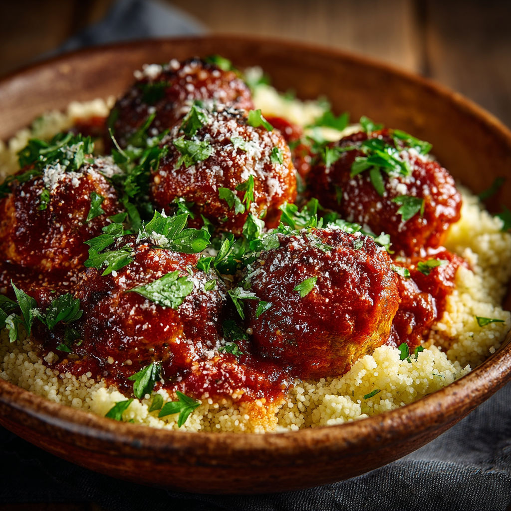 Un plat de ravioli sauce tomate.