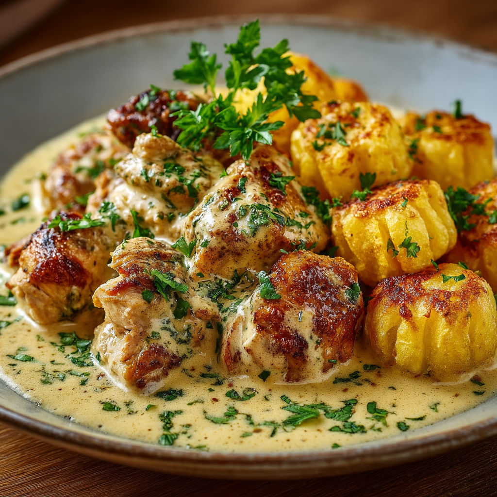 Une assiette de nourriture avec des légumes et des viandes.