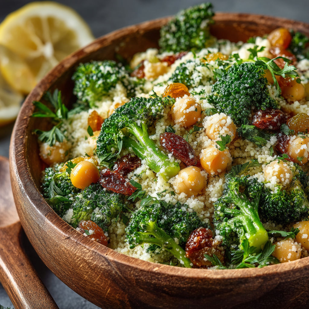 Une assiette de légumes verts et de graines.