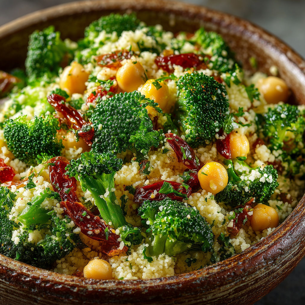Une assiette de légumes verts et rouges.